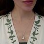 Sterling Silver Rabbit Charm Necklace, thumbnail 4 of 6