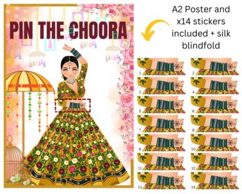 Pin The Choora Asian Event Game, 2 of 8