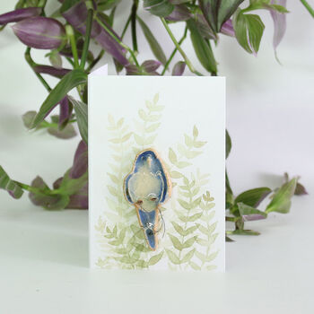 Beryl Budgie Plant Hugger Decoration | Gift Card | Letterbox Gift, 3 of 5