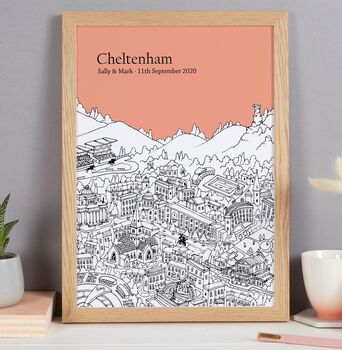 Personalised Cheltenham Print, 6 of 8