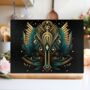 Art Deco Glass Chopping Board Celestial Aviary Three, thumbnail 2 of 8