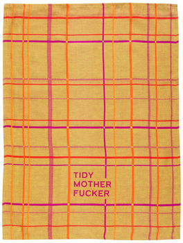 Tidy Mother Fucker Tea Towel, 3 of 4