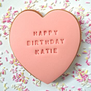 Personalised Happy Birthday Cookie Card, 3 of 8