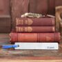 Personalised 11th Anniversary Gift, Steel Tassel Bookmark, thumbnail 1 of 11