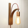 Customisable Wooden Wall Mounted Light, thumbnail 9 of 12