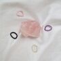 Rose Quartz Crystal Healing Ring Love And Healing, thumbnail 8 of 8