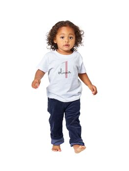 Personalised Baby 1st Birthday T Shirt, 3 of 9