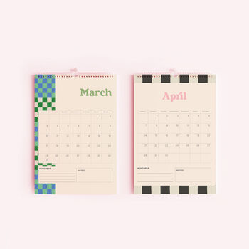 2024 Checkerboard Calendar, 3 of 7
