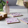 Set Of Bamboo Coasters And Holder For Her, thumbnail 6 of 12