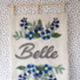 Punchneedle Personalised Bluebell Wall Art, thumbnail 4 of 4