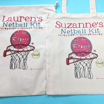 Personalised Netball Kit Bag, 10 of 11