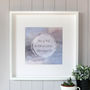 Personalised Engagement Canvas Print, thumbnail 1 of 2