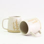 Larkspur Flower Ceramic Mug, thumbnail 2 of 4