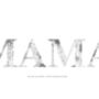 Mother's Day Mama Linear Illustration Print, thumbnail 6 of 6