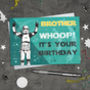 Original Stormtrooper Happy Birthday Brother Card, thumbnail 1 of 2