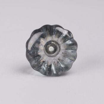 G Decor Crystal Glass Torus Flower Pull Knobs, 7 of 11