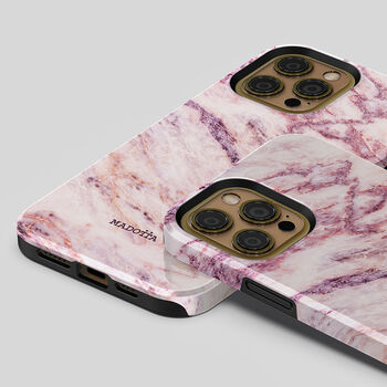 Pink Galaxy Marble Tough Case For iPhone, 4 of 4