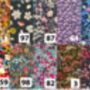 Personalised Liberty Fabric Collage Rainbow Print, thumbnail 6 of 12