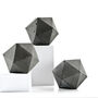 Icosahedron Sculpture, Paperweight, thumbnail 2 of 10