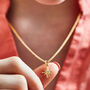 Mother Child Star Necklace Silver Or Gold Vermeil, thumbnail 1 of 5