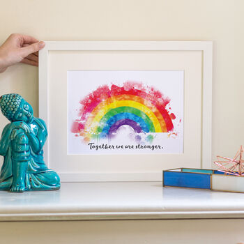 Family Rainbow Print Personalised, 2 of 7