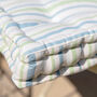 Tenby Striped Garden Box Cushions, thumbnail 5 of 9