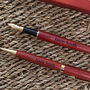Engraved Wooden Pens Set With Pisces Design Box, thumbnail 2 of 3