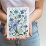 September Asters Birth Flower Print And Name, thumbnail 3 of 5