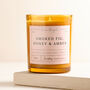 Smoked Fig, Honey And Amber Jar Candle, thumbnail 1 of 3