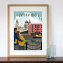Liverpool Albert Dock Art Print, thumbnail 2 of 4