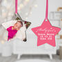 Personalised Newborn Baby Photo Keepsake Decoration, thumbnail 1 of 4