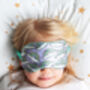 Kids 100% Silk Hand Illustrated Sleep Mask, thumbnail 8 of 12