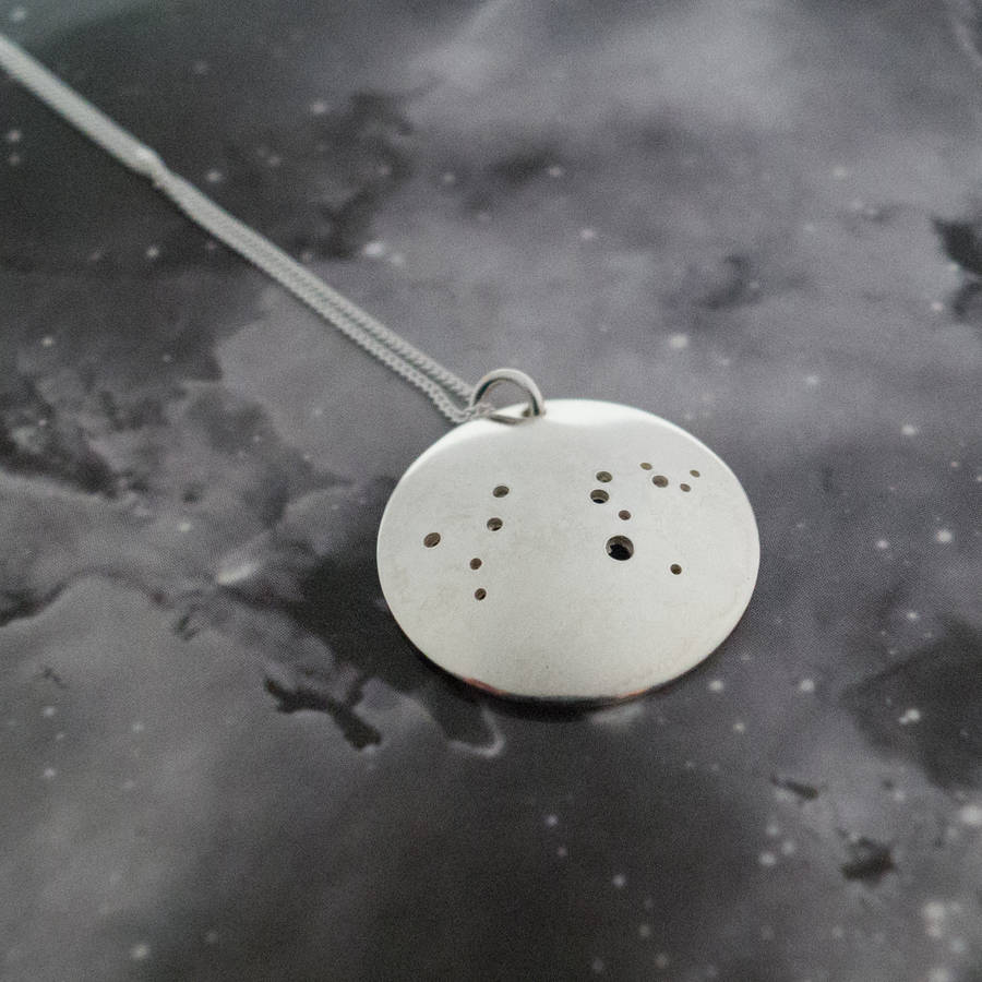 Constellation Pendant In Eco Silver Or 9ct Gold, 1 of 8