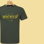 'A Little Bit Wicked' Glittery Teens/Adults T Shirt, thumbnail 2 of 12