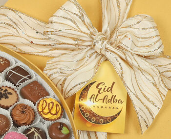 Large Gold 72 Luxury Chocolate Selection For Eid Al Adha Celebration, 2 of 2