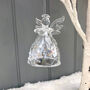 Glass Christmas Angel Decoration, thumbnail 3 of 7