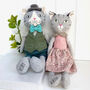 Personalised Soft Toy Cat, thumbnail 1 of 5