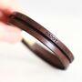 Personalised Message Leather Wrap Bracelet, thumbnail 1 of 6
