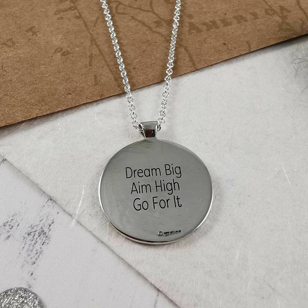 Travel Rune Personalised Solid Silver Necklace By Scarlett Off The Map ...