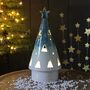 Ceramic Cone Light Up LED Tree, thumbnail 1 of 2