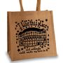 Shakespeare Bag. Globe Theatre Jute Shopping Bag, thumbnail 1 of 3