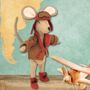 Little Mouse The Aviator Felt Craft Mini Kit, thumbnail 1 of 2