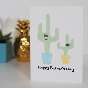 Father's Day Cactus Card, 3 of 4