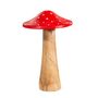 Christmas Wooden Toadstool, thumbnail 1 of 2
