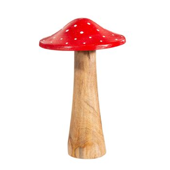 Christmas Wooden Toadstool Pair, 3 of 7