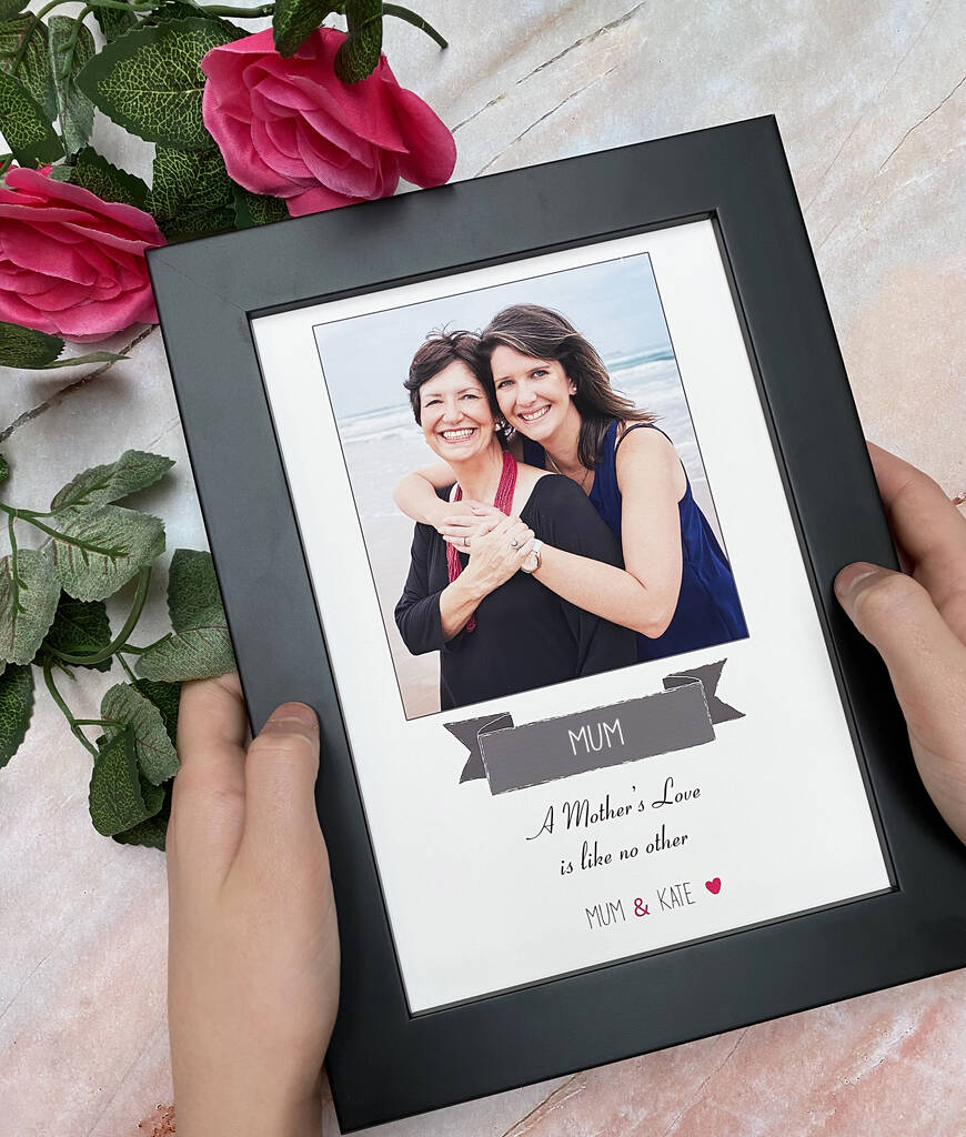 Mum Personalised Photo Frame By Lisa Marie Designs