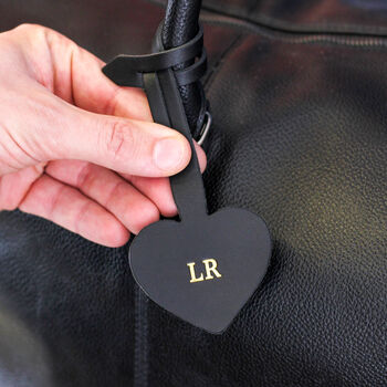 Personalised Heart Bag Strap Travel Gift For Her, 2 of 6