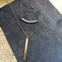 14k Gold Fill Layering Necklaces Set Of Three, thumbnail 2 of 7