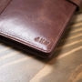 Personalised Vintage Leather Travel Wallet, thumbnail 3 of 10