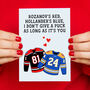 Funny Heated Rivalry Valentine's Day Card, thumbnail 1 of 4